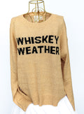 Whiskey Weather Sweater (65% acrylic, 35% polyester)