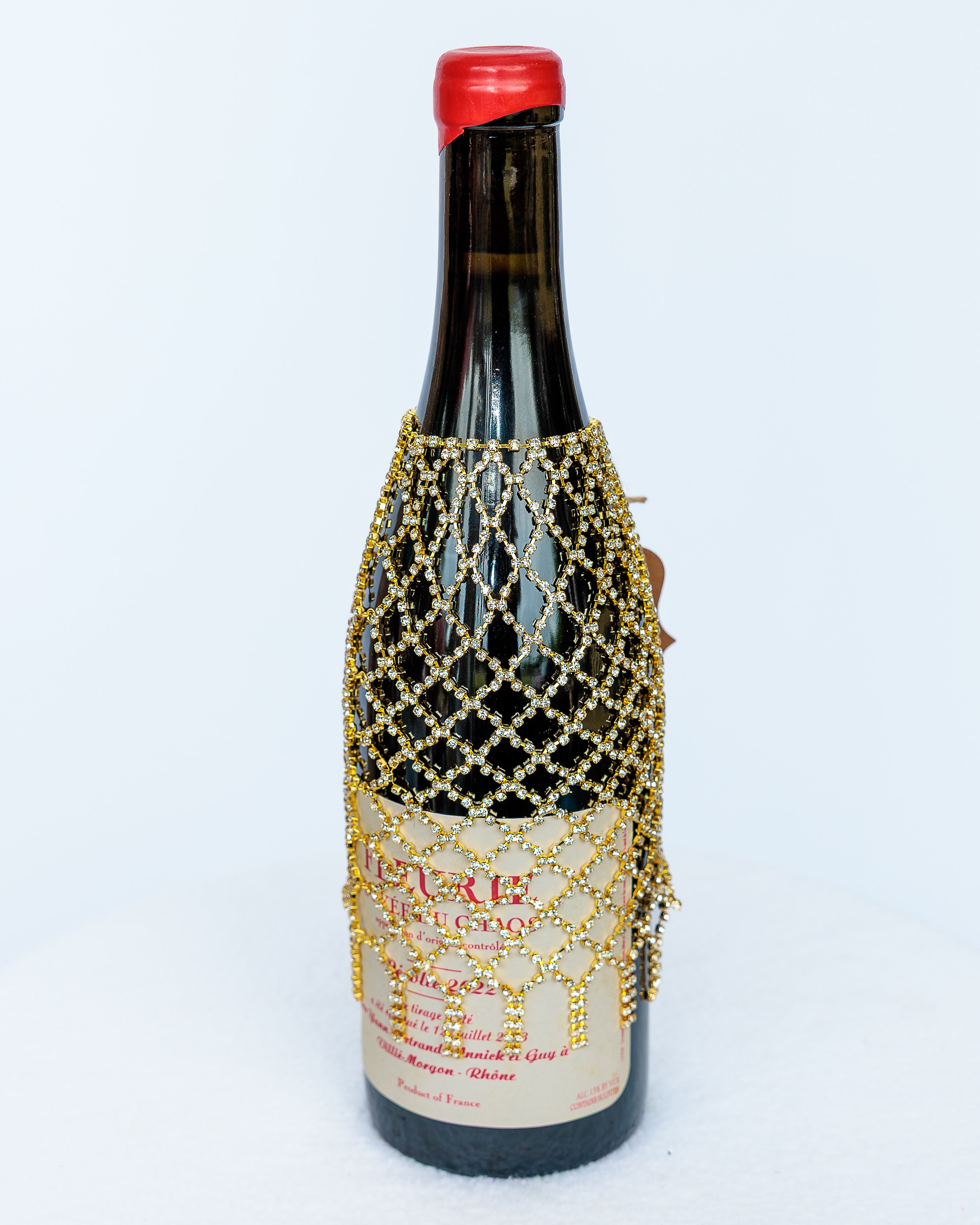 Crystal and gold Wine Jacket
