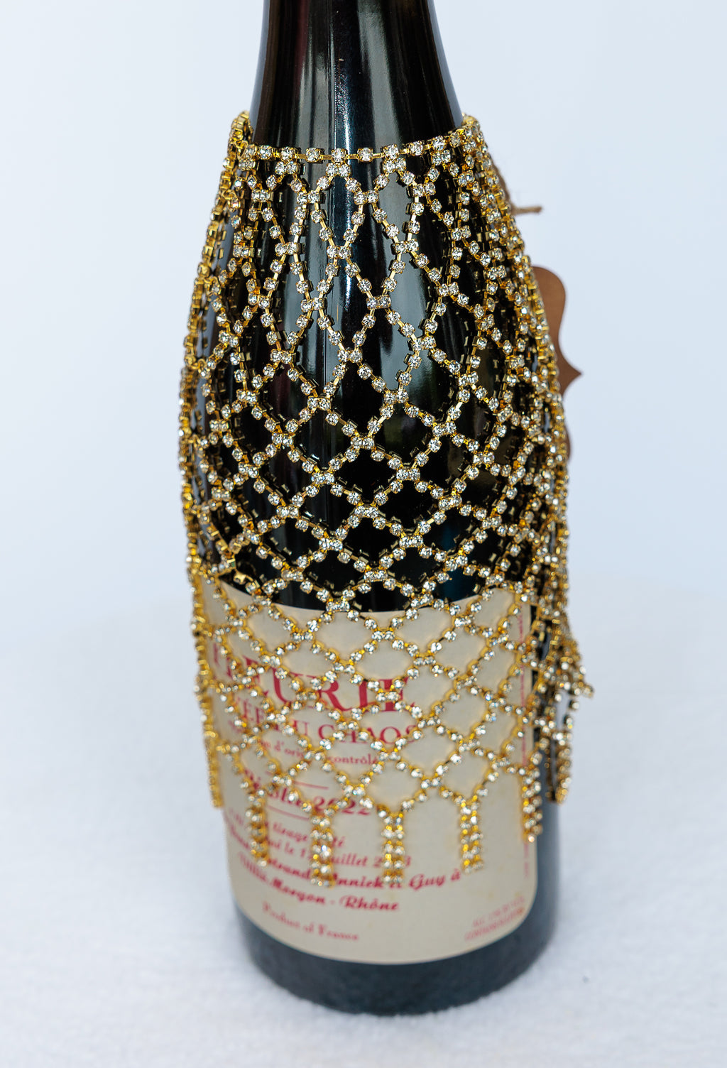 Crystal and gold Wine Jacket