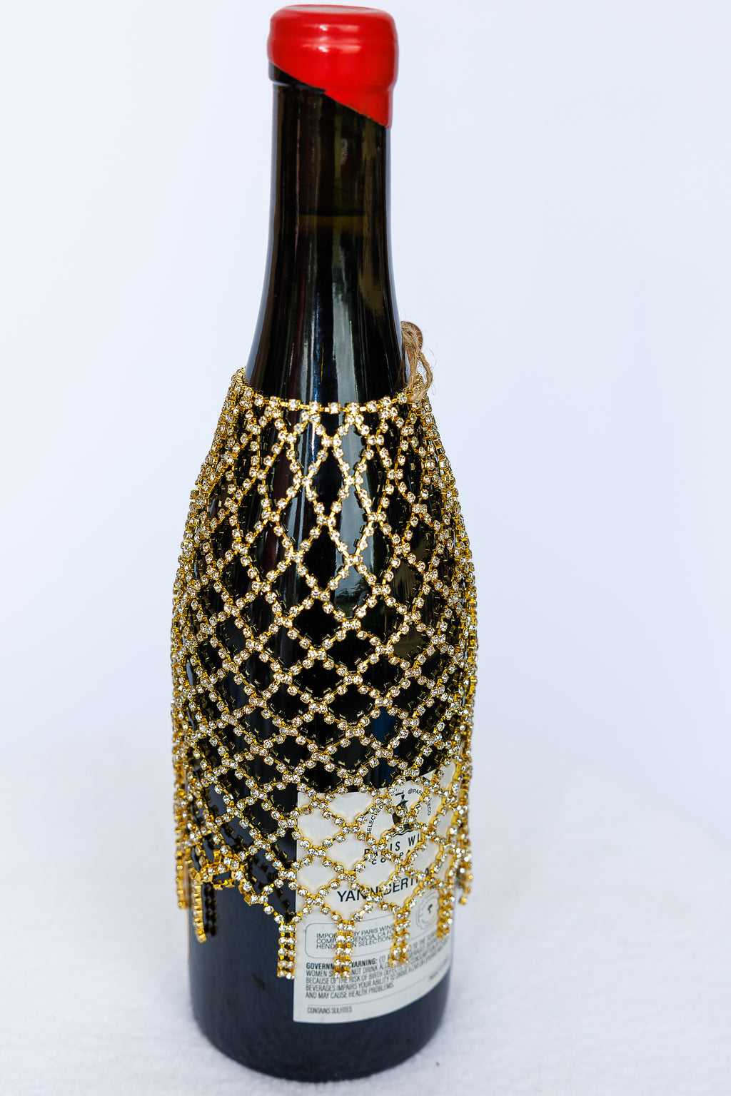 Crystal and gold Wine Jacket