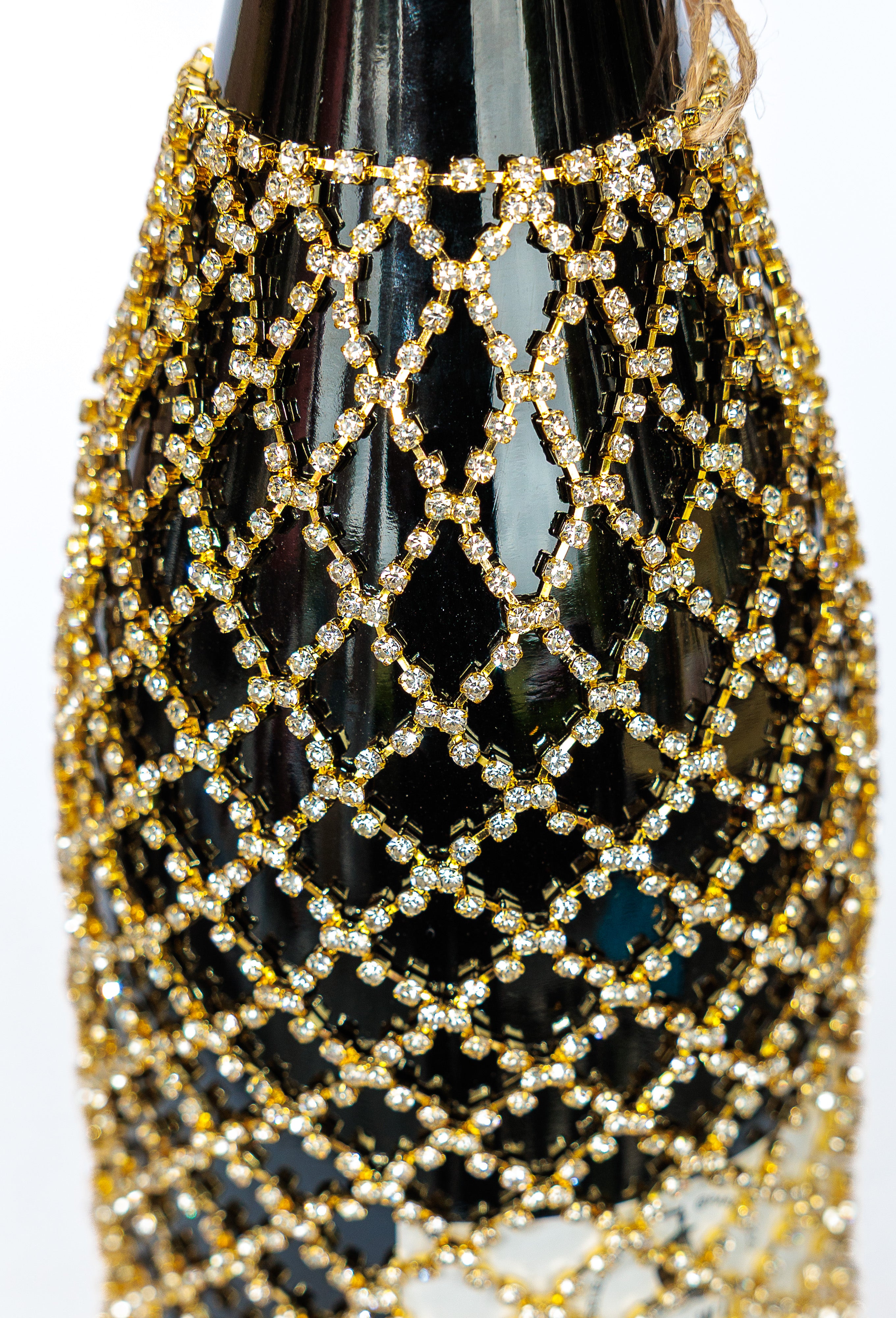 Crystal and gold Wine Jacket