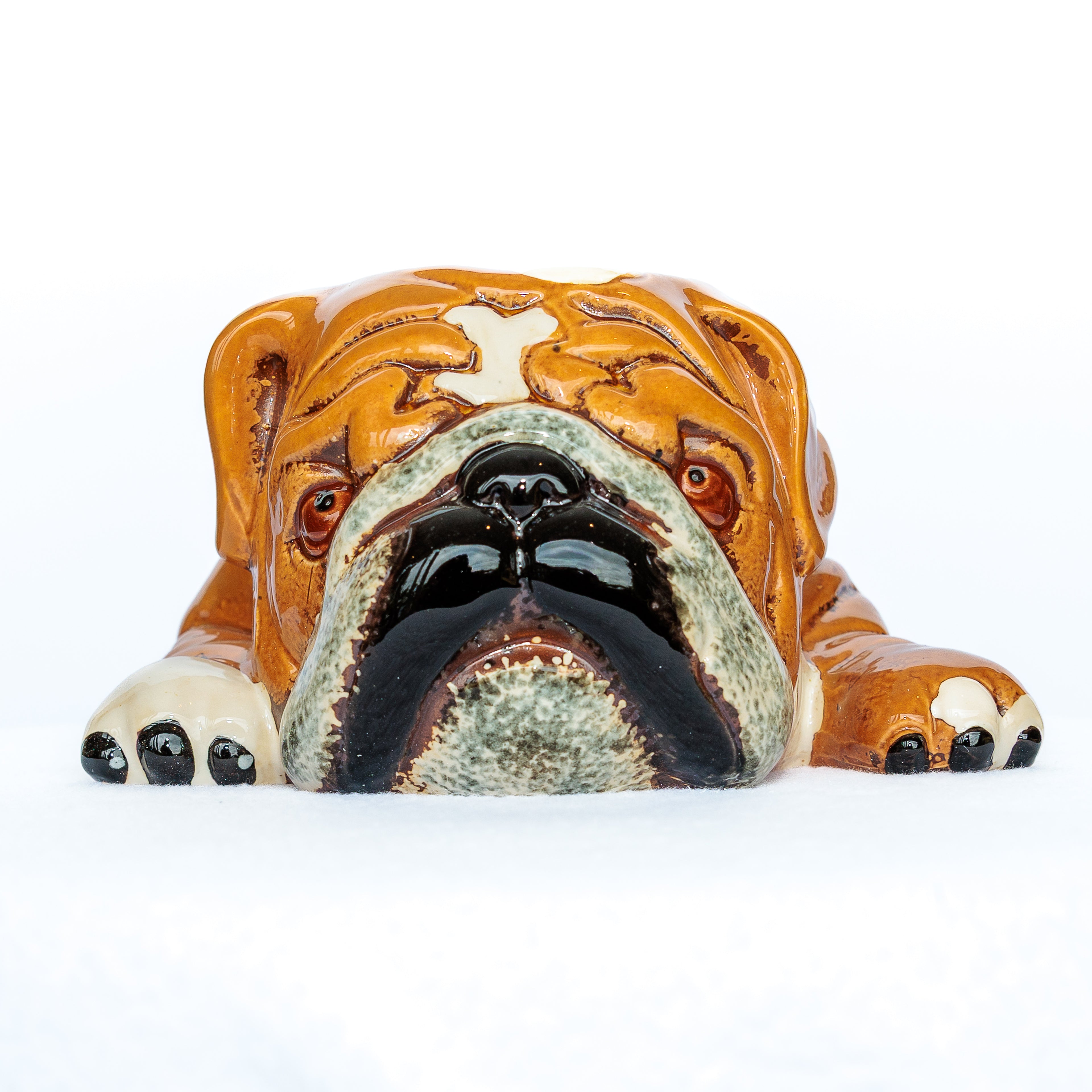 Pug Dog Ceramic Vase