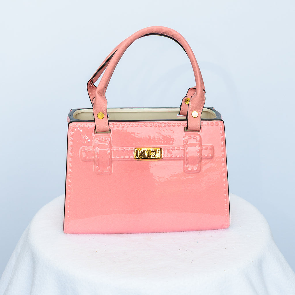Pink Ceramic purse vase